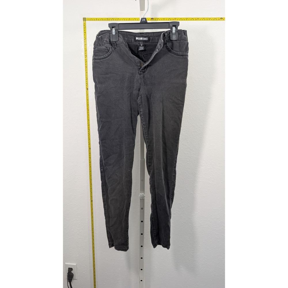 BlueSpice Womens Skinny Jeans Faded Black High‎ Rise Stretch Denim Size 5